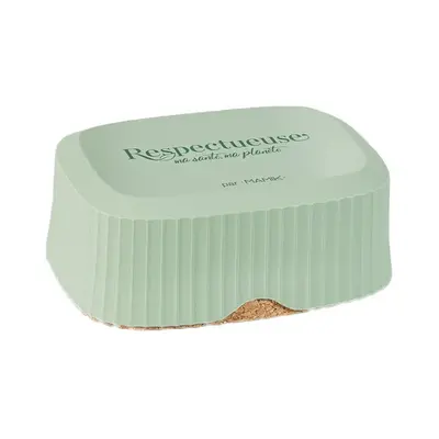 Environmentally friendly lime green transport box