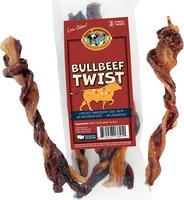 Pack Approved Bull Beef Twist- 2 Ingredient Dog Chews- 9\