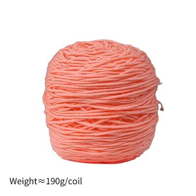 190g 8-Ply Milk Cotton Yarn for Tufting Gun Rugs