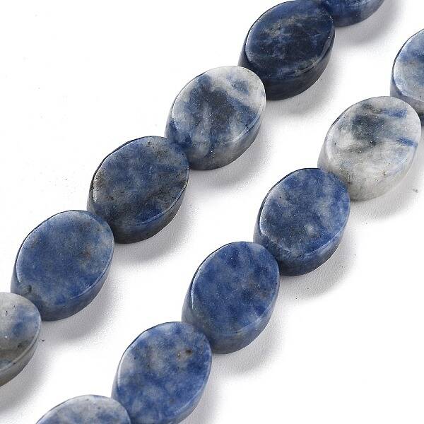 Natural Blue Spot Jasper Beads Strands