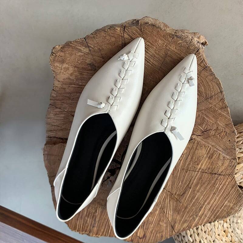 CHIKO Yocelyn Pointy Toe Wedge Pumps Shoes