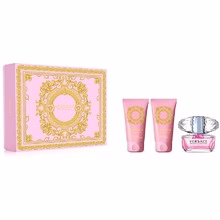 Versace Bright Crystal Set eau de toilette 50 ml, Bright Crystal body lotion 50 ml and soothing shower gel
