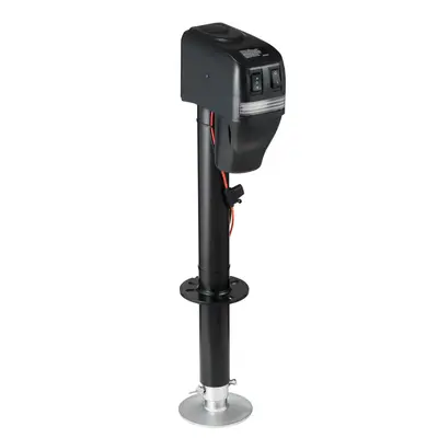 Garvee 5000 lbs RV Electric Power Tongue Jack - 12V DC with Adjustable Height 10-34, Waterproof Cover and Wiring for Traile...