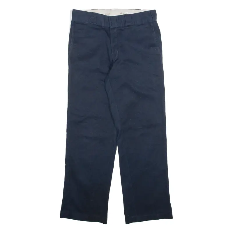 DICKIES 874 Workwear Mens Trousers Blue Regular Straight W30 L30