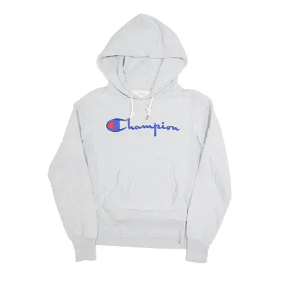 CHAMPION Reverse Weave Grey Pullover Hoodie Womens S
