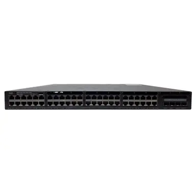 Cisco WS-C3650-48FD-S | Catalyst 3650 Series 3650-48FD 48 x RJ-45 Ports PoE+ 10/100/1000Base-T + 2 x SFP+ Ports Layer 3 Manag...