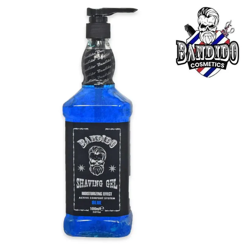 Shaving Gel Bandido 1000 Ml Blue