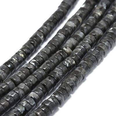 Natural Larvikite Beads Strands