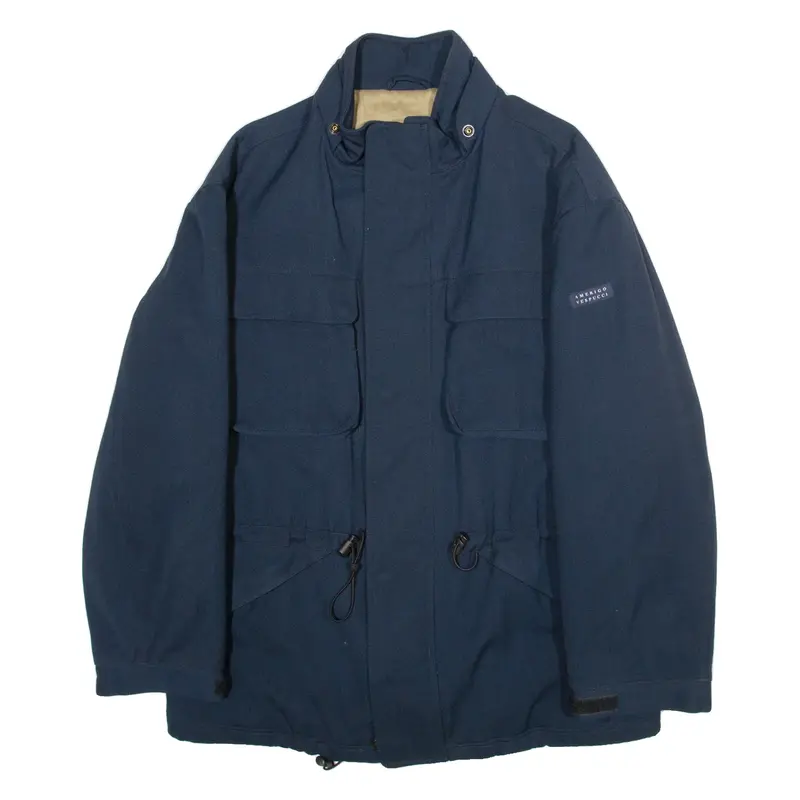 AMERIGO VESPUCCI Mens Jacket Blue XL