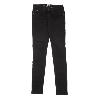 TOMMY HILFIGER Nora Womens Jeans Black Slim Skinny W27 L32
