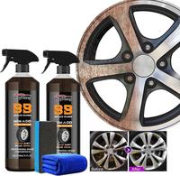 2PCS Brake Bomber Cleaner Powerful Wheel Cleaner, Perfect for Car Cleaning Wheels and Tires, Safe on Alloy, Chrome, and Paint...