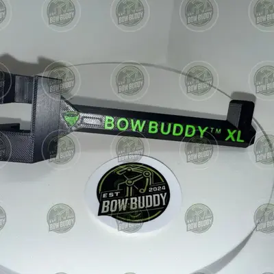 Twist-On 2.0 βXLβ Bow Buddy β Nearly Universal Bow Hanger for Trucks & SUVs - Printed from ASA will not melt/warpβ Sp...