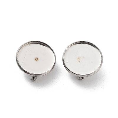 Non-Tarnish 304 Stainless Steel Brooch Base Settings