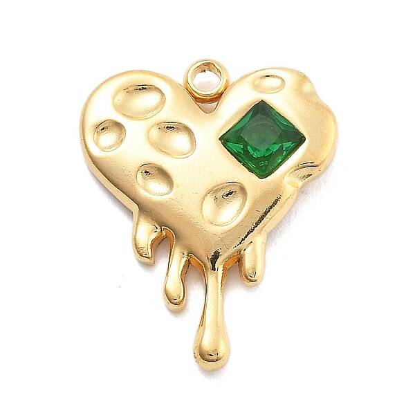 304 Stainless Steel Rhinestone Pendants