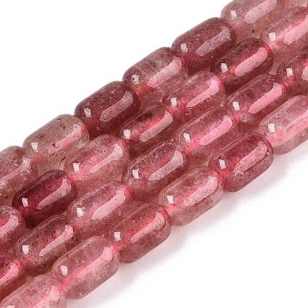 Natural Strawberry Quartz Beads Strands