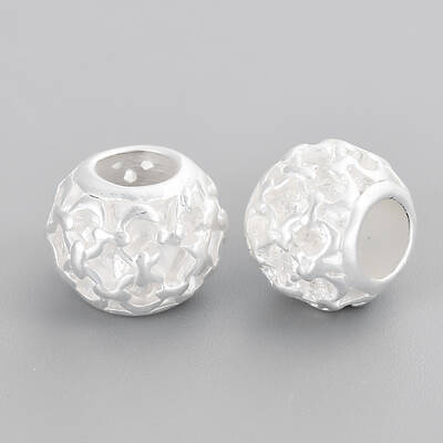 Alloy European Filigree Beads