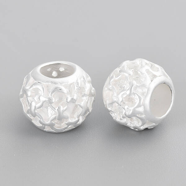 Alloy European Filigree Beads