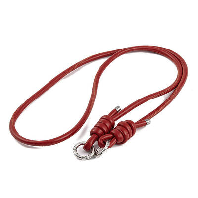 PU Leather & Alloy Phone Hand Strap Chains