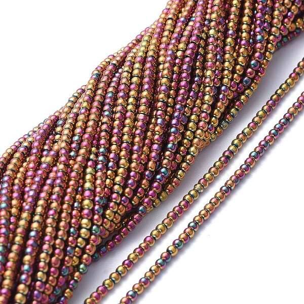 Electroplate Glass Beads Strands