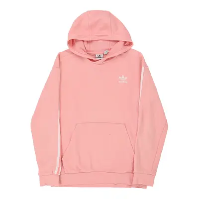 Age 13-14 Adidas Hoodie - Large Pink Cotton