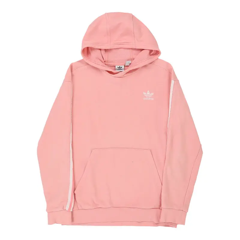 Age 13-14 Adidas Hoodie - Large Pink Cotton