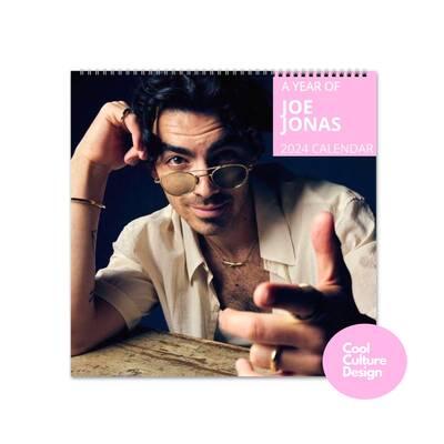 Joe Jonas Calendar Vol.3 - 2024 Calendar, Wall Calendar 2024