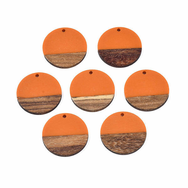 Resin & Wood Pendants