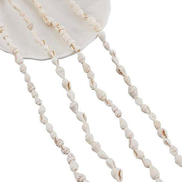 3 strands Natural Trumpet Shell Beads Strands
