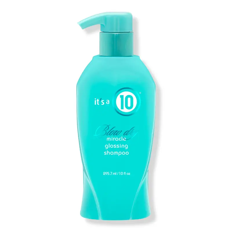 It's a 10 Miracle Blow Dry Shine Shampoo to Moisturize/Detangle & Shine 10oz