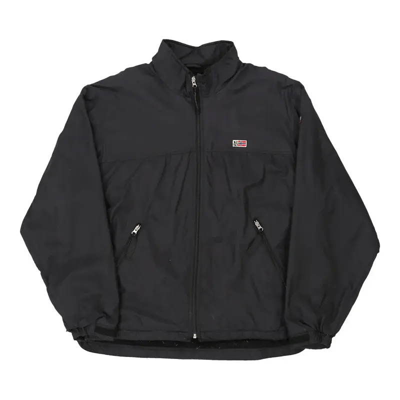 Napapijri Jacket - 3XL Black Nylon