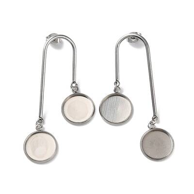 Non-Tarnish 304 Stainless Steel Stud Earring Findings