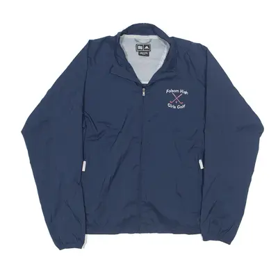ADIDAS Folsom High Girls Golf Track Jacket Blue Womens S