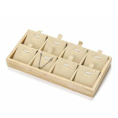 Wood Covered with Microfiber Pendant Display Stands