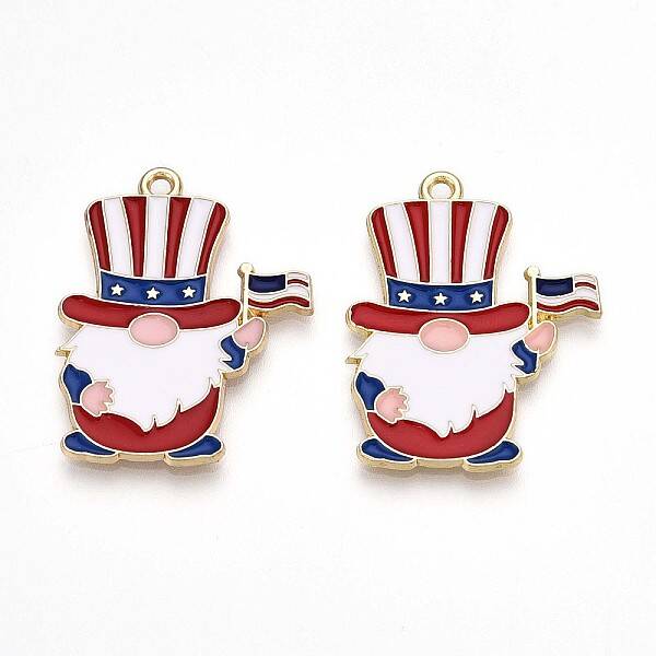 Alloy Enamel Pendants