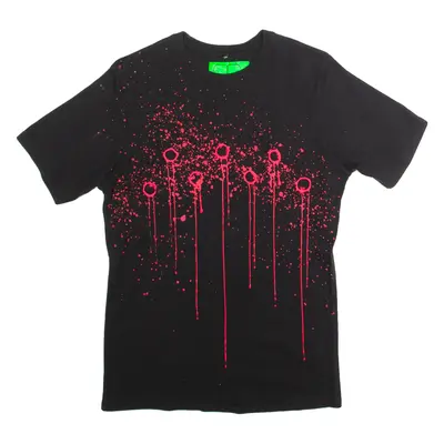 CONTINENTAL Mens T-Shirt Black M