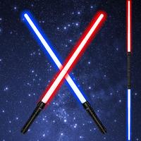 Light Saber, Light Sabers for  with FX Sound, 2 in 1 Expandable Light Swords  Set for Birthday, Halloween Party, Galaxy War F...