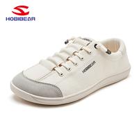 HOBIBEAR Barefoot Minimalist Shoes Womens Mens | Zero Drop | Wide Width Canvas Slip-on Shoes Suitable Wide Feet Casual Daily ...