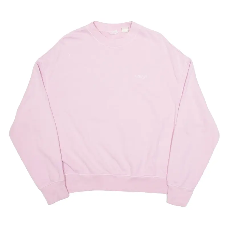 LEVI'S Oversized Womens Sweatshirt Pink XS