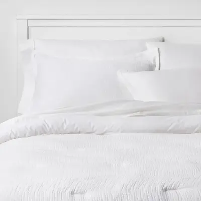 Threshold Comforter Set Matelasse Year-Round OEKO-TEX