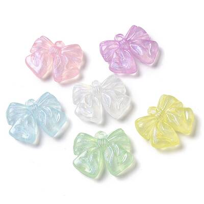 Transparent Resin Pendants