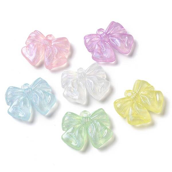 Transparent Resin Pendants