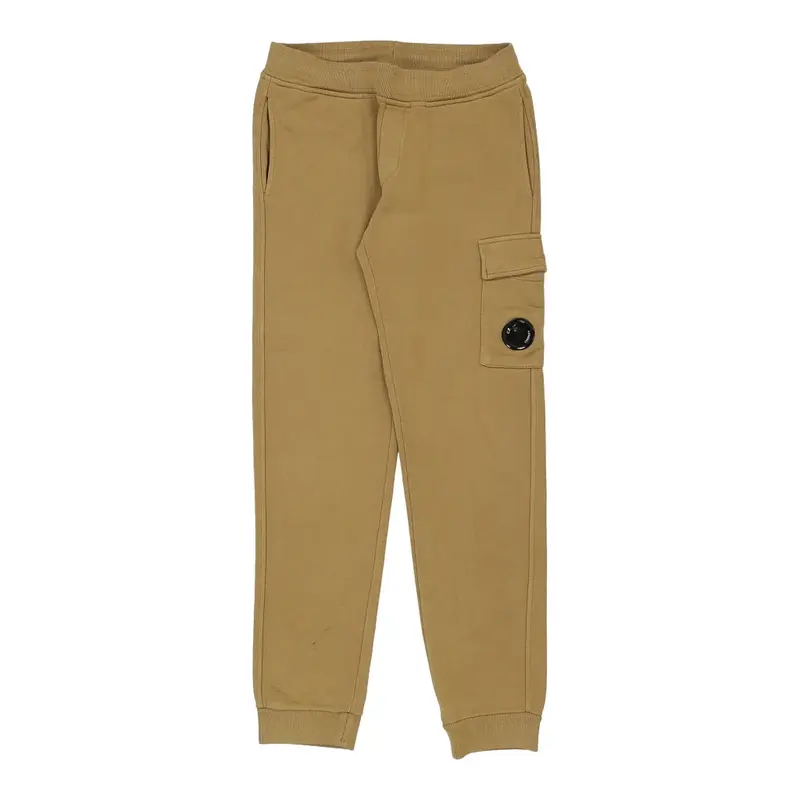 Age 12 C.P. Company Joggers - Small Beige Cotton Blend