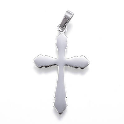 Non-Tarnish 304 Stainless Steel Pendants with 201 Stainless Steel Clasp