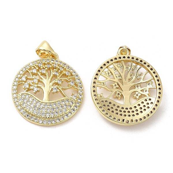 Rack Plating Brass Pendants