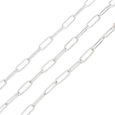 Tarnish Resistant 304 Stainless Steel Paperclip Chains