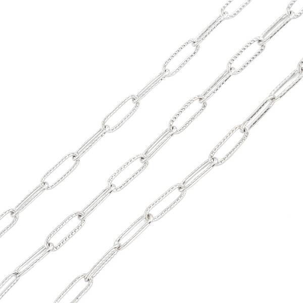 Tarnish Resistant 304 Stainless Steel Paperclip Chains