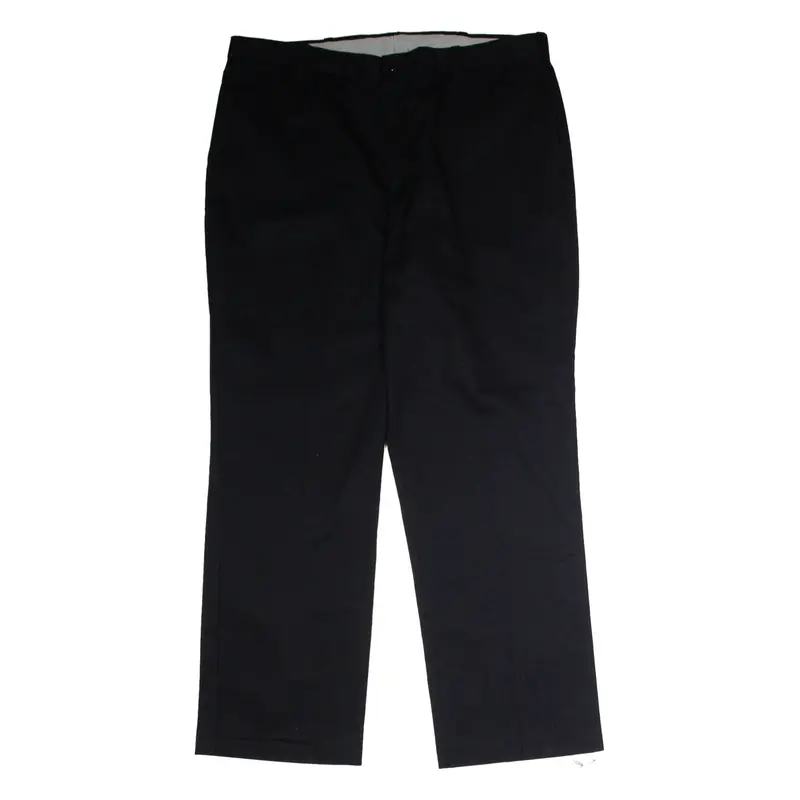 DICKIES Workwear Mens Trousers Black Regular Straight W40 L30
