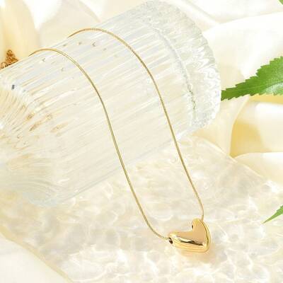 304 Stainlee Steel Pendant Snake Chain Necklaces for Women