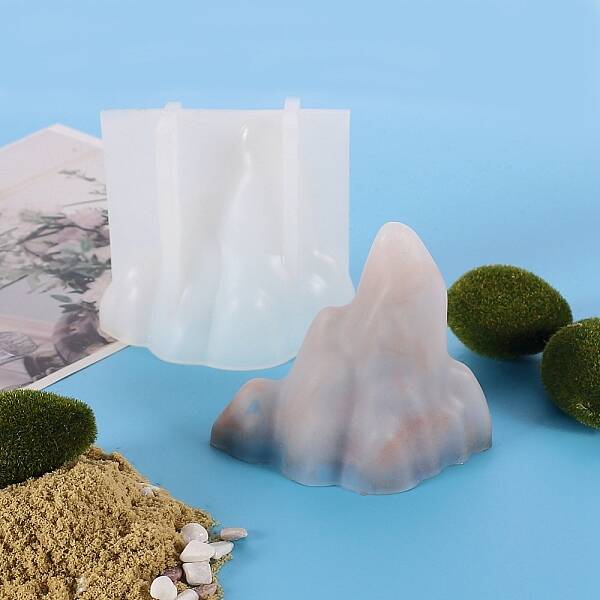 Food Grade Mountain DIY Silicone Display Molds