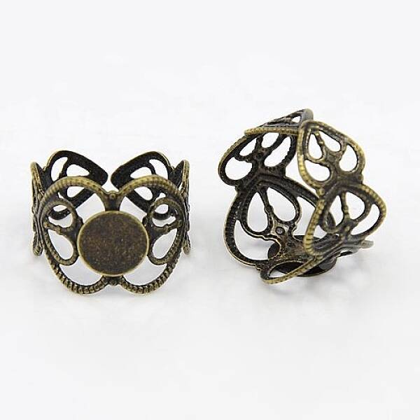 Adjustable Brass Ring Shanks